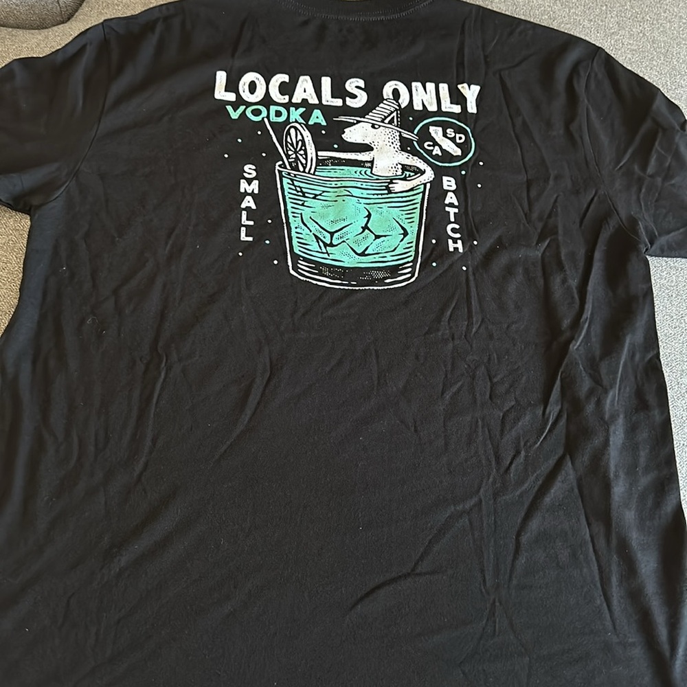 Black cotton t shirt